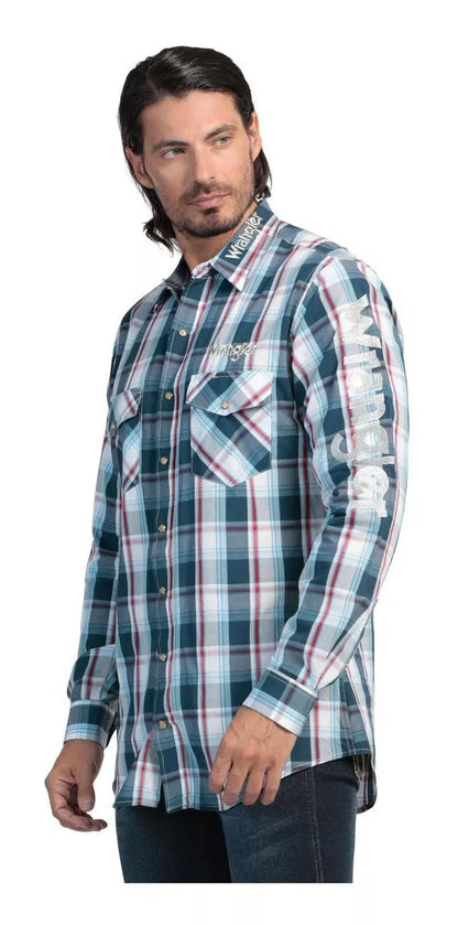 Camisa Wrangler Caballero Logo 112336783001