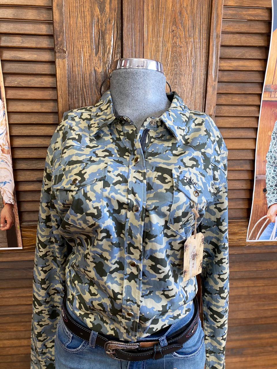 Camisa Reatta Dama Camuflaje