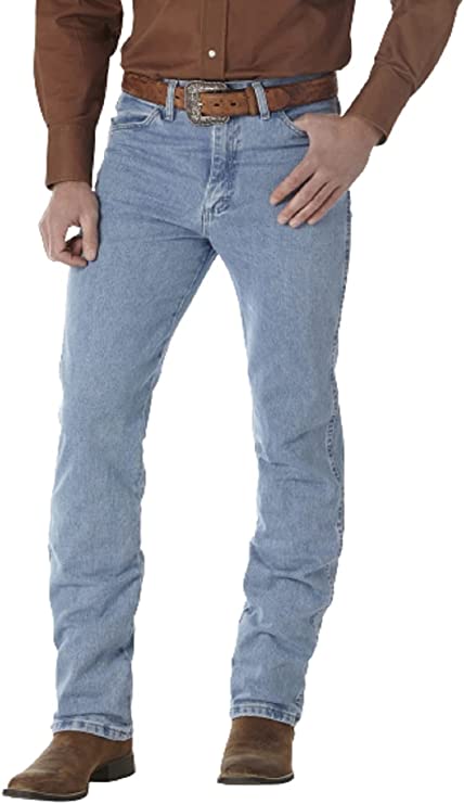 Pantalón Wrangler ATW Slim Fit Azul Deslavado