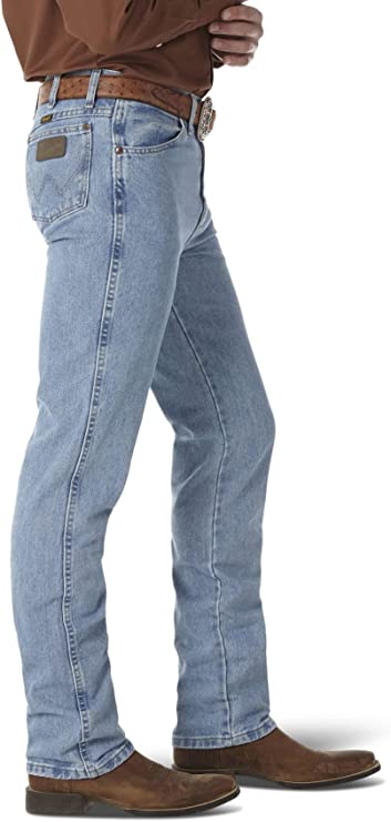 Pantalón Wrangler ATW Slim Fit Azul Deslavado