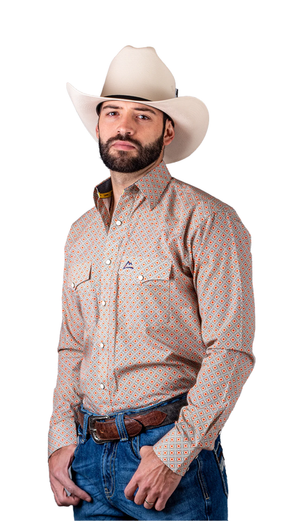 Camisa Caballero Denver Blanca CHH149