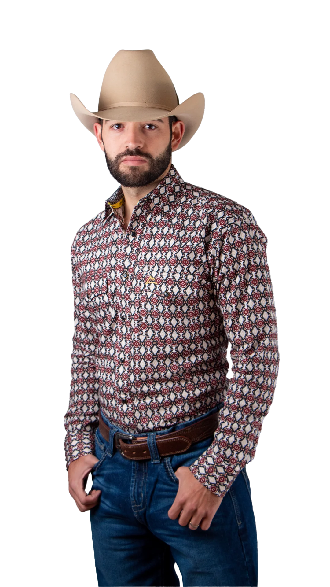 Camisa Denver Caballero Negro CHH150