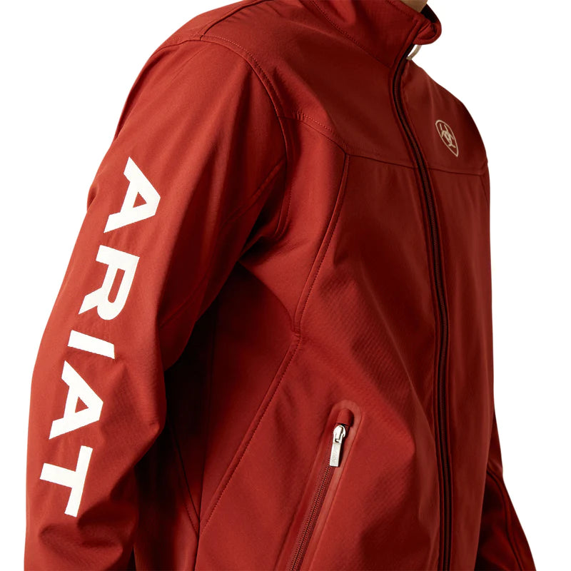 Chamarra Ariat New Team Softshell Fired Brick