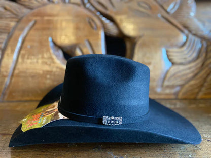 Texana Roca Hats Negra Rodeo 100X