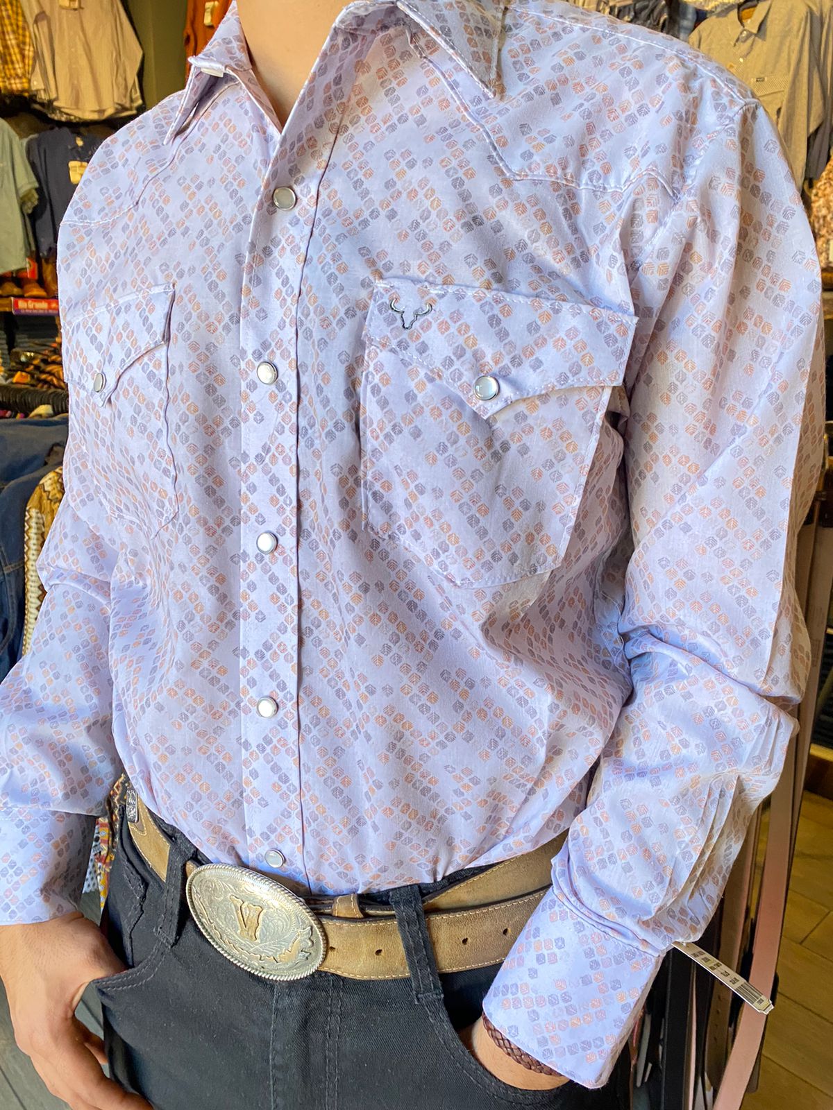 Camisa Rodeo Carte Gris 2112428124