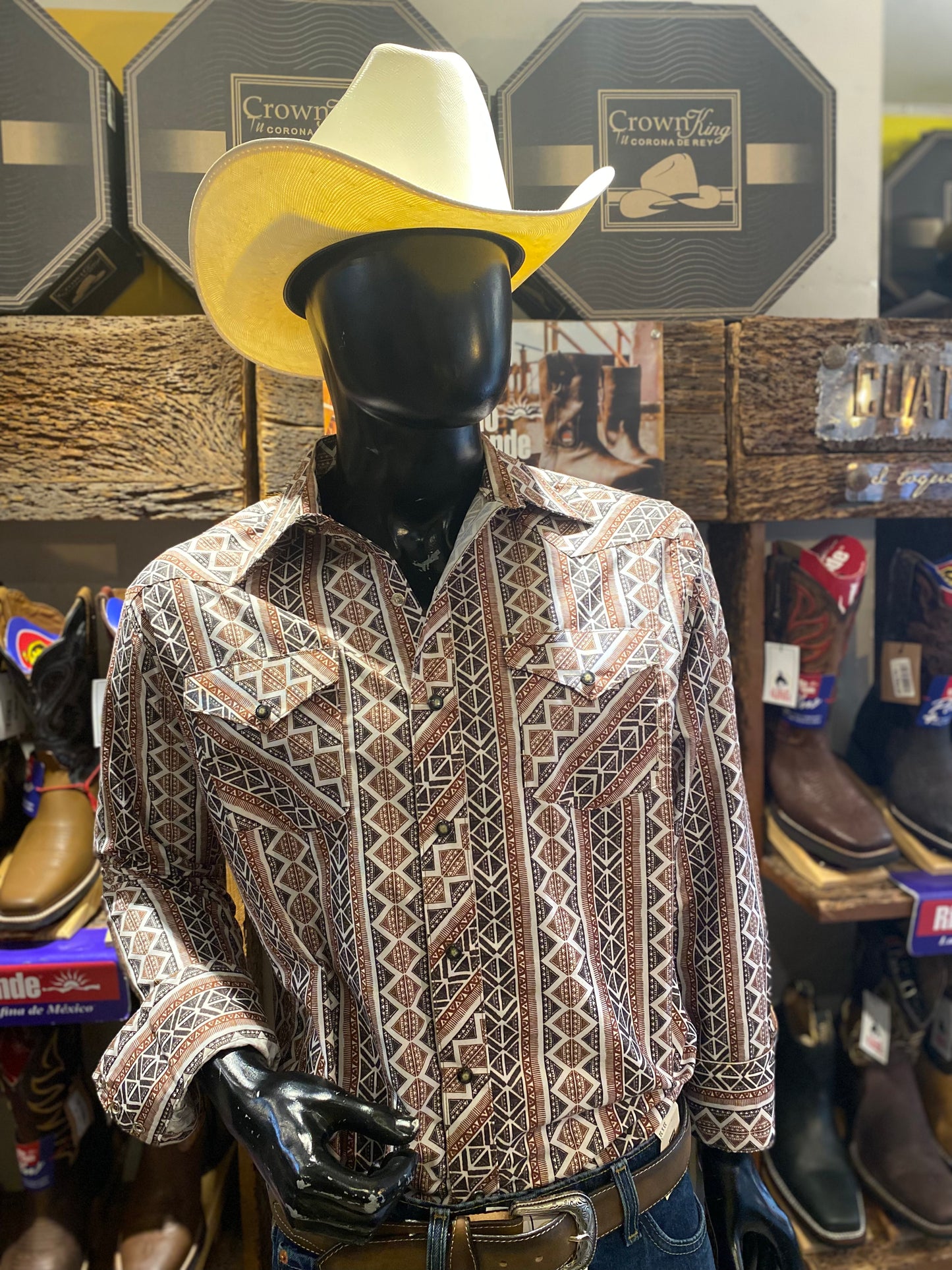 Camisa Rodeo West Caballero CE827