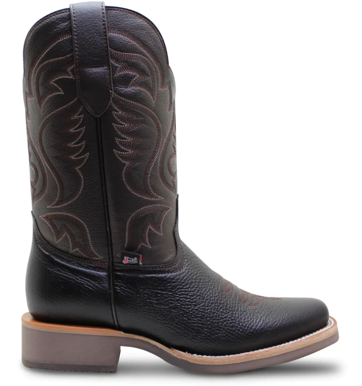 Bota Justin Boots Caballero Vulcano Cherry